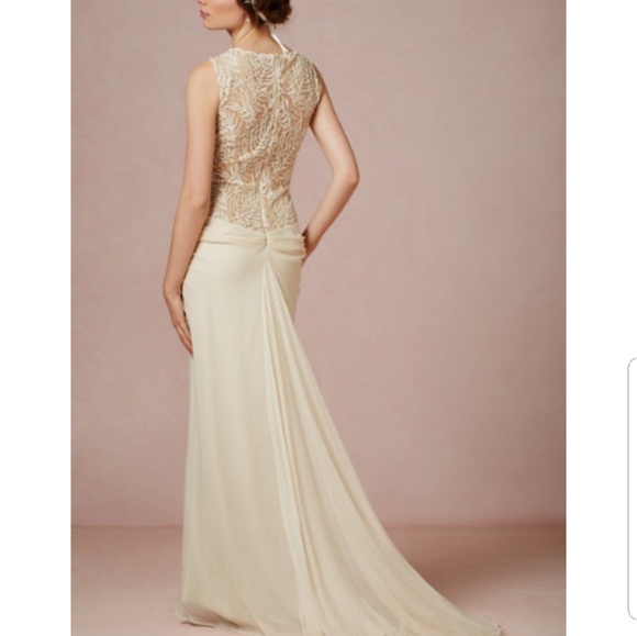 NWT!!!BHLDN WEDDING GOWN with designer garment bag - Picture 2 of 8